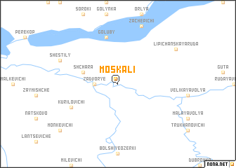 map of Moskali