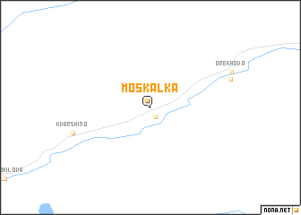 map of Moskalka