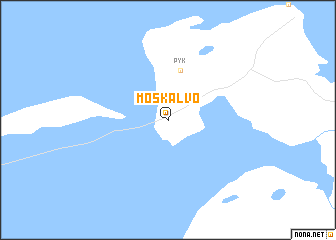 map of Moskal\