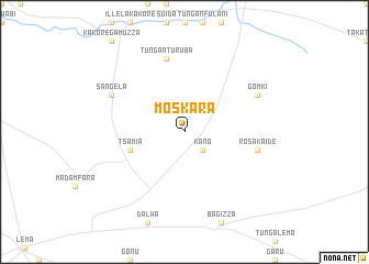 map of Moskara