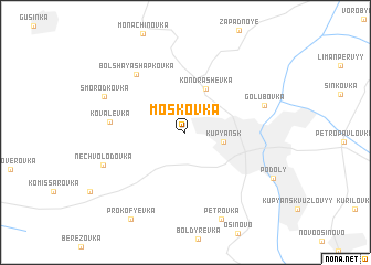 map of Moskovka