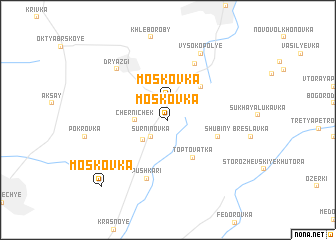 map of Moskovka