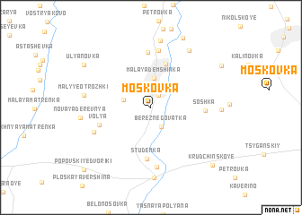 map of Moskovka