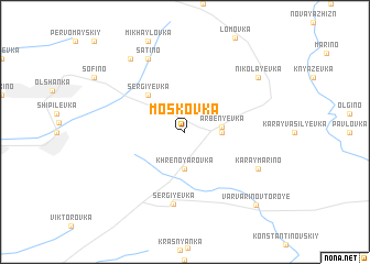 map of Moskovka