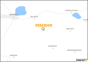 map of Moskovka