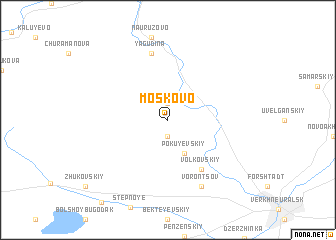 map of Moskovo