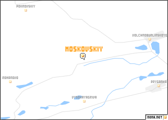 map of Moskovskiy