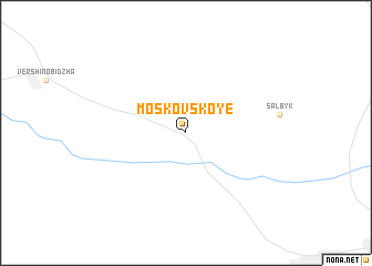 map of Moskovskoye