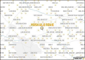 map of Moskule Nowe