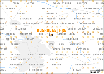 map of Moskule Stare