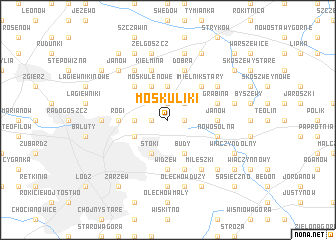 map of Moskuliki