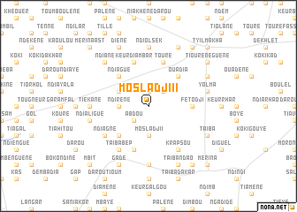 map of Mosladji II