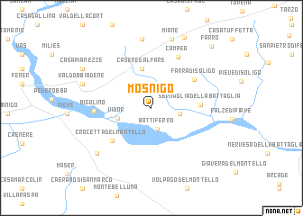 map of Mosnigo