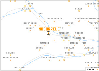 map of Mosoarele