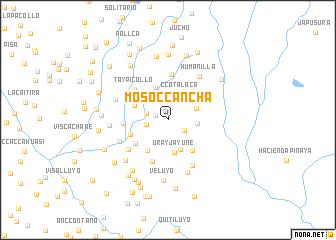 map of Mosoc-Cancha