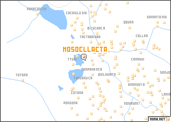 map of Mosoc Llacta