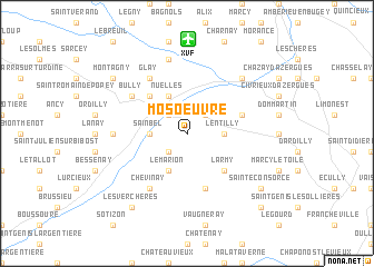 map of MosŒuvre