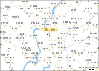 map of Mosogbo