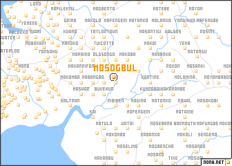 map of Mosogbul