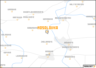 map of Mosolovka