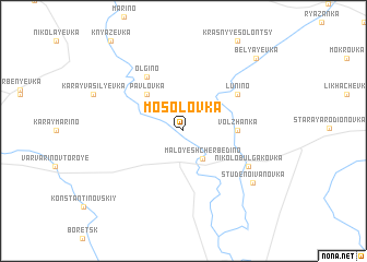 map of Mosolovka