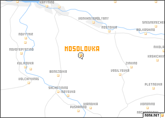map of Mosolovka