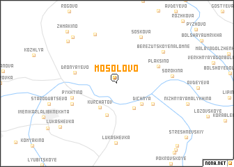 map of Mosolovo