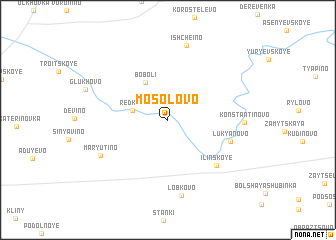 map of Mosolovo