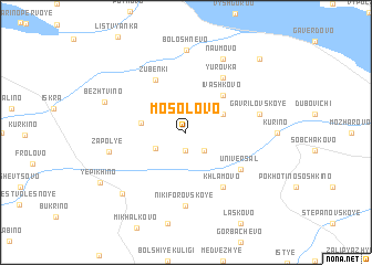 map of Mosolovo