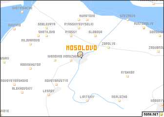 map of Mosolovo