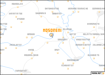 map of Mosoreni