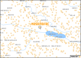 map of Mosorovac