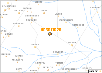 map of Mosotirro