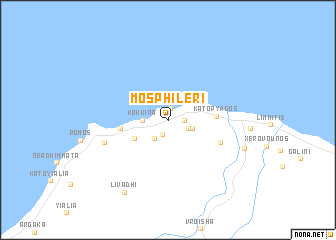 map of Mosphileri