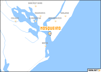 map of Mosqueiro