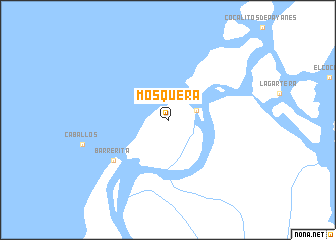 map of Mosquera