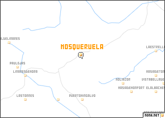 map of Mosqueruela