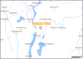 map of Mosquitero