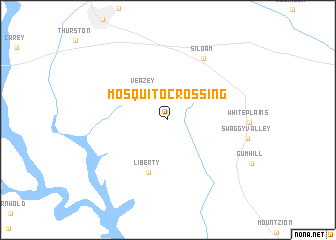 map of Mosquito Crossing