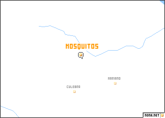 map of Mosquitos