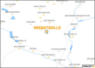 map of Mosquitoville