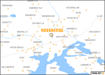 map of Mossakrog