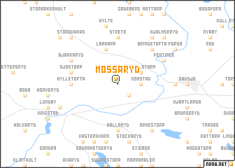 map of Mossaryd