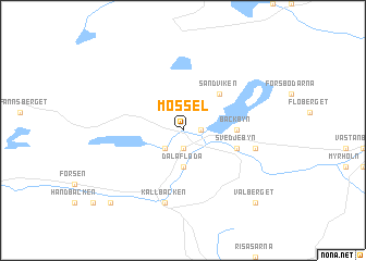 map of Mossel