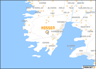 map of Mossen