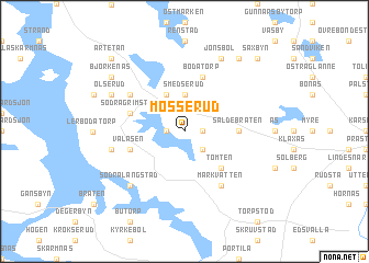 map of Mosserud