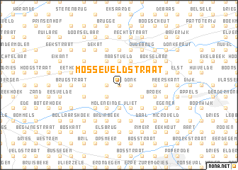 map of Mosseveldstraat