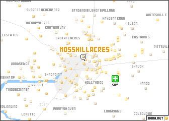 map of Moss Hill Acres