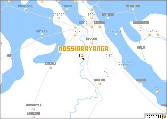 map of Mossiara Yanga