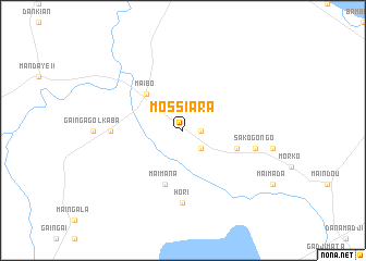 map of Mossiara